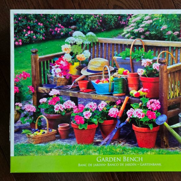 Garden bench, 1000 piece puzzle, Eurographics Puzzles - Picture 4 of 5